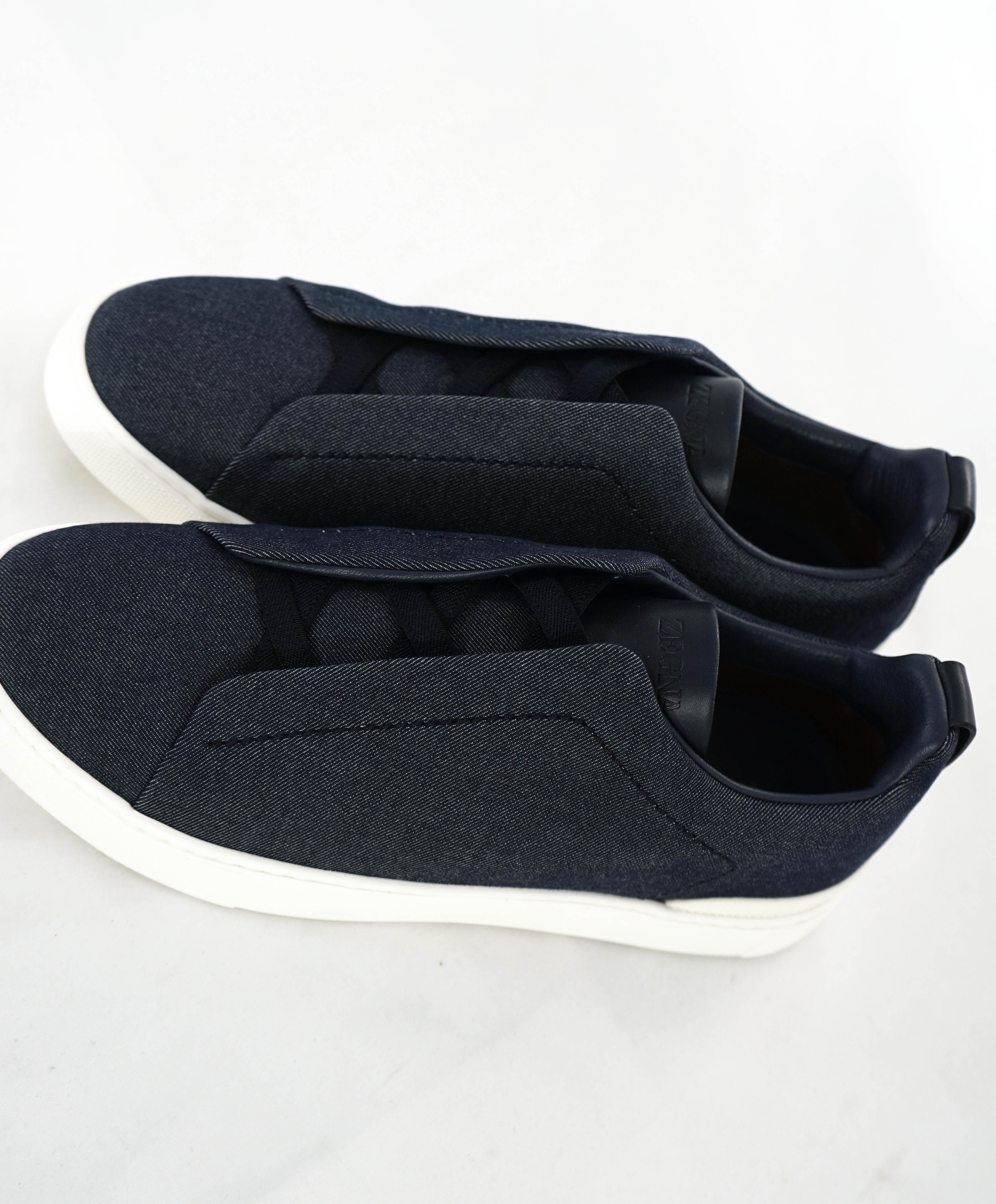 $800 ERMENEGILDO ZEGNA - COUTURE "Triple Stitch" Sneakers - 7.5 US (40,5 EU)