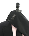 $2,995 ERMENEGILDO ZEGNA - PEAK LAPEL Black 1-Piece Tuxedo JACKET- 48L