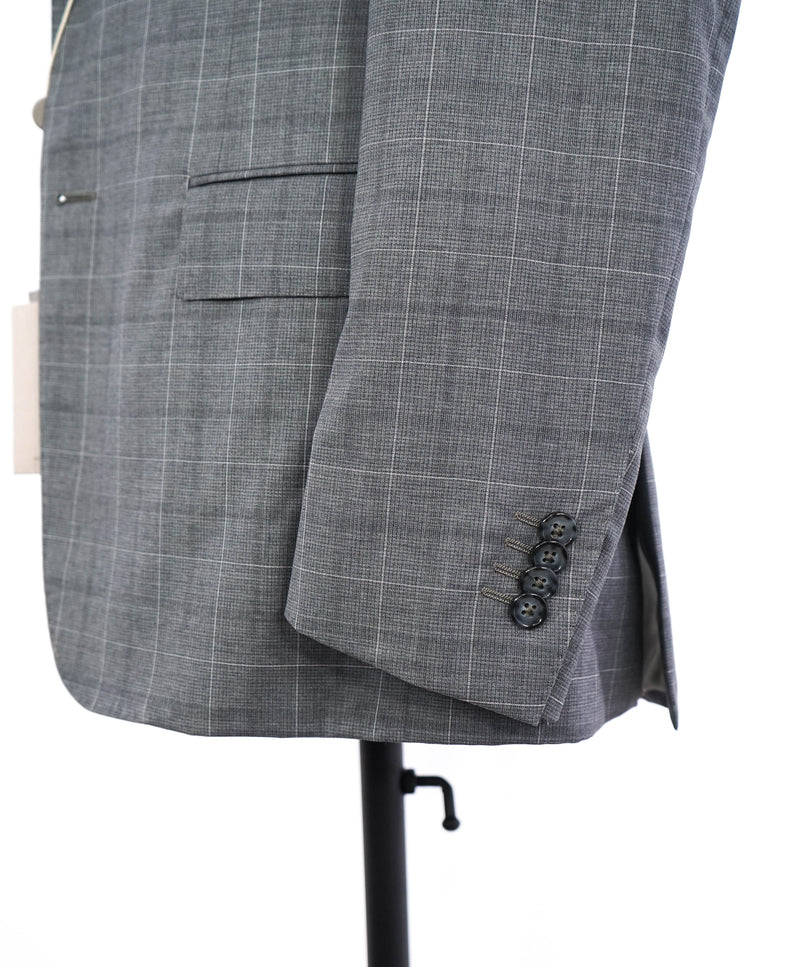 CORNELIANI - Gray Check Plaid Iconic 2-Piece Suit - 38R
