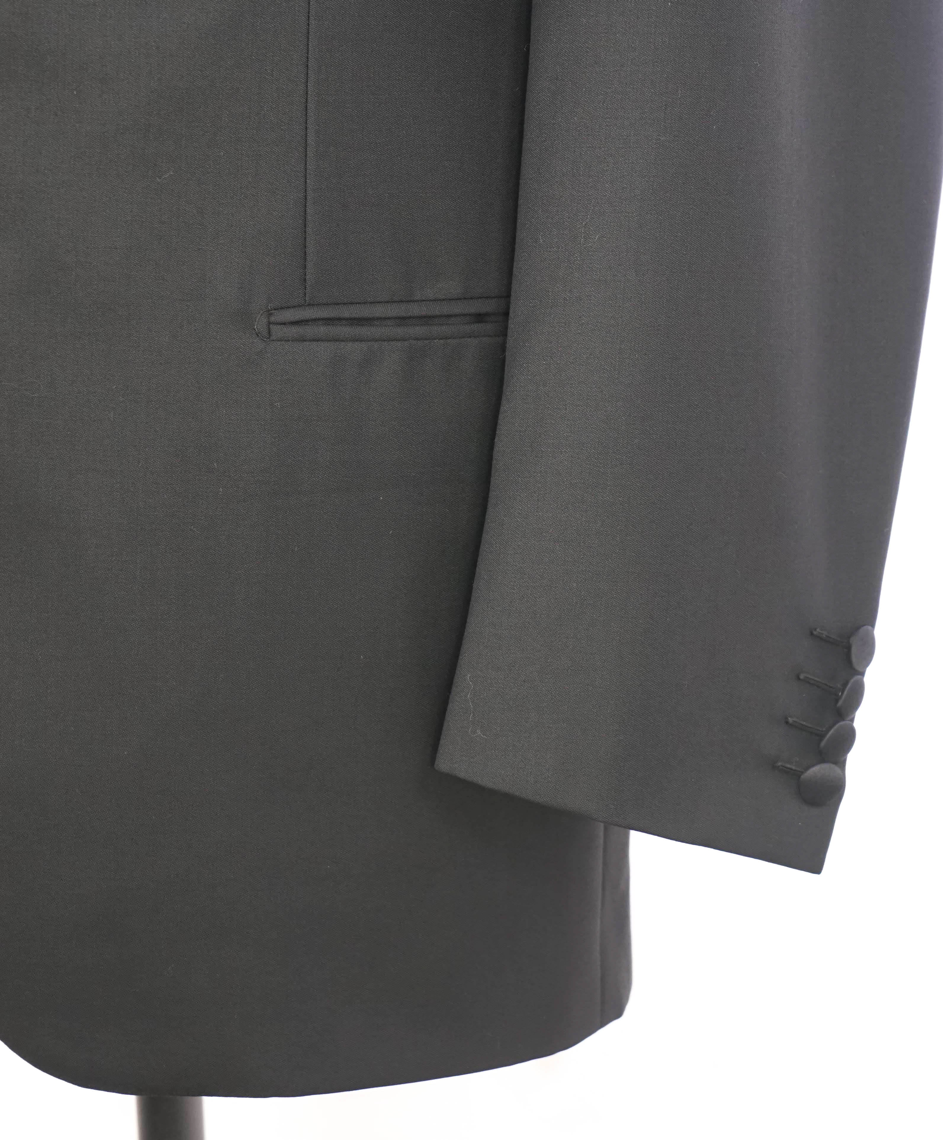 $5,995 BRIONI - *CELEB FAV* Hand Made In ITALY Black Peak Tuxedo Dinner JACKET - 42R