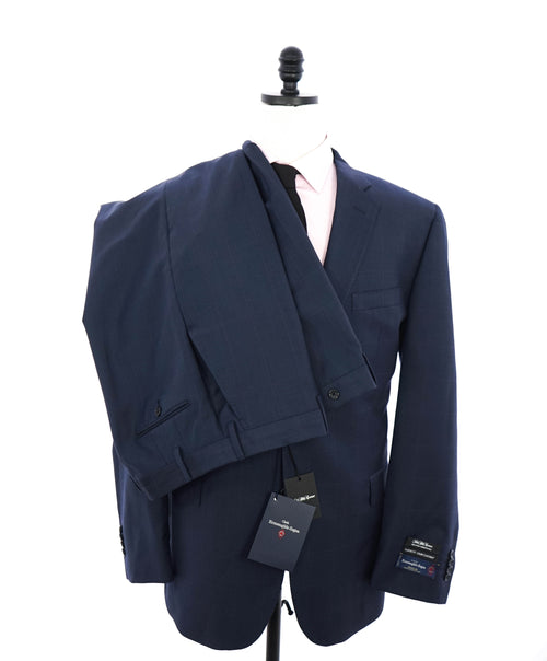 ERMENEGILDO ZEGNA - SAKS FIFTH AVENUE "Classic" Blue Check Suit - 46R