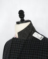 $2,395 CANALI - CASHMERE/Wool Green Gray Check Blazer - 46R