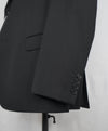 $1,995 ARMANI COLLEZIONI - "G Line" Black "Natural Stretch" Suit - 42R 37W
