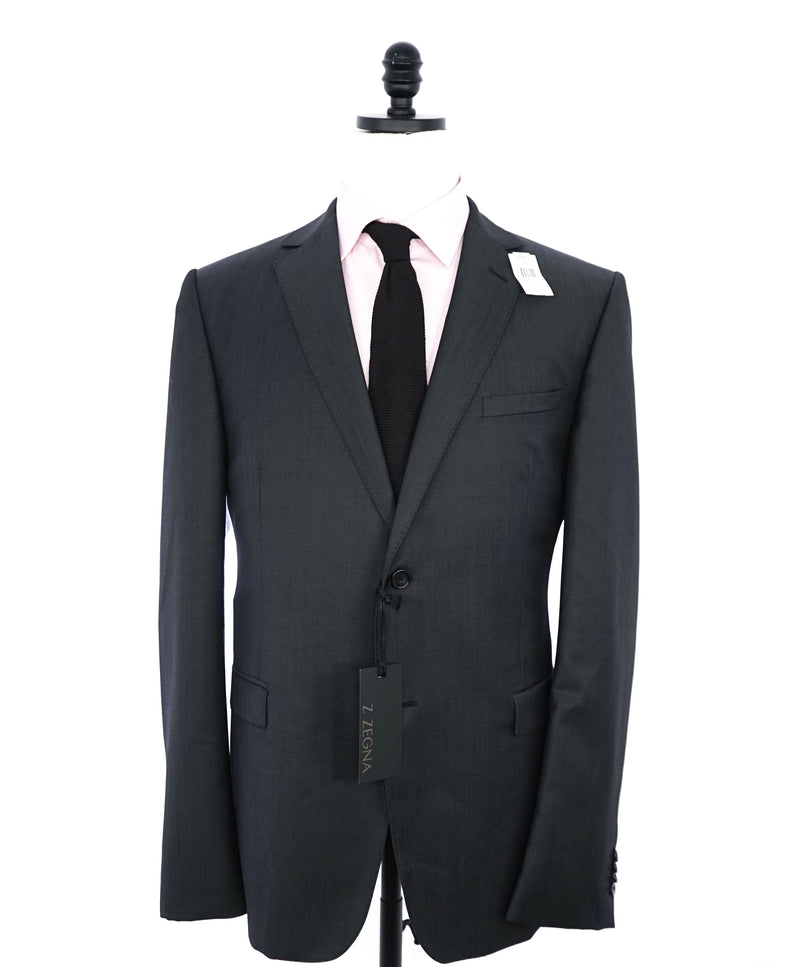 Z ZEGNA - MOHAIR/WOOL Blend Gray Slim Wool Suit - 34S US (44EU)