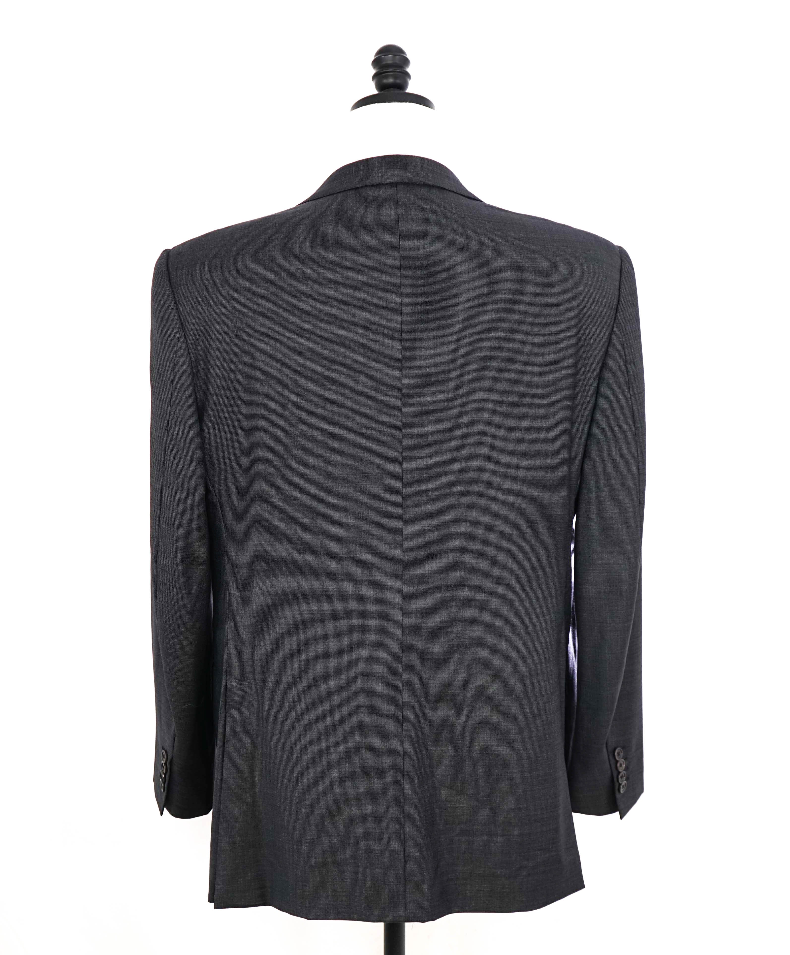 $3,290 ERMENEGILDO ZEGNA- “TORFEO” Gray Birdseye Blazer- 44R