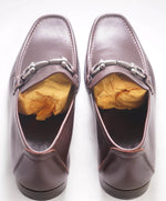 $700 SALVATORE FERRAGAMO - "GIORDANO" Brown Leather Loafer- 11B