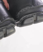 $850 PRADA - Black Saffiano LOGO Leather Penny Loafers - 11US (10)