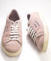 $800 SAINT LAURENT - Court Sneakers Pastel Pink Suede - 12 (45EU)