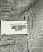 $745 ELEVENTY - Gray Check Plaid WOOL *Closet Staple* Dress Pants- 34W