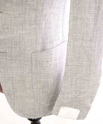 $2,495 ELEVENTY - "PURE LINEN" Gray Summer "JOGGER" Suit - 40 (50 EU)