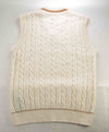 $545 ELEVENTY - Cable Knit WOOL/CASHMERE *CRICKET* Sweater Vest - Large