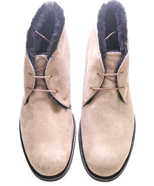 $850 TOD’S - "GENUINE LAMB FUR LINED" Suede Chukka Boot - 12.5 US (11.5 T)