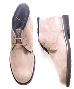 $850 TOD’S - "GENUINE LAMB FUR LINED" Suede Chukka Boot - 12.5 US (11.5 T)