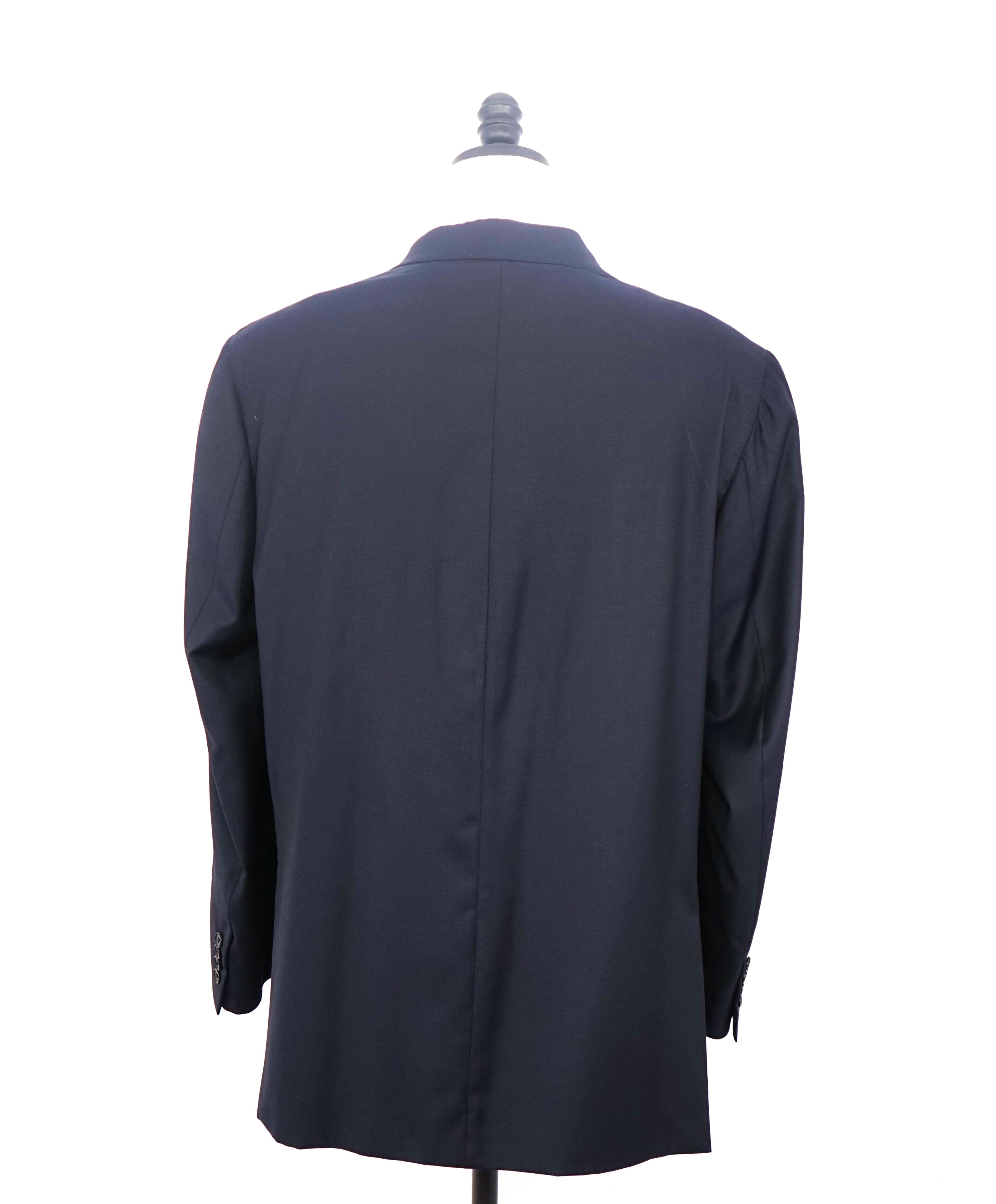 $3,750 ISAIA - Navy Blue "SANITA" *CLOSET STAPLE* Coral Pin Suit - 50R