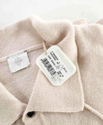 $1,495 ELEVENTY - *PURE CASHMERE* Snap Button Shirt/Jacket Sweater - M