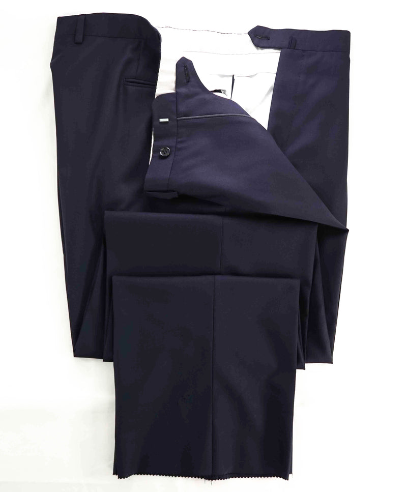 $1,050 BRIONI - **Super 160's** SILK LINED Navy Blue Dress Pants - 40W