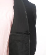ARMANI COLLEZIONI - "M Line" Black Slim 2-Button Tuxedo Peak Lapels - 38R