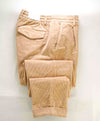 $495 ELEVENTY - JOGGER *SUEDE Draw String* Neutral Beige Corduroy Pants- 33W