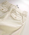 $995 ELEVENTY - JOGGER *PIQUE* Ivory Cotton Dress Pants- 32W