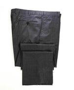 $795 ERMENEGILDO ZEGNA - "MILA" Textured Gray Dress Pants - 36W (52EU)