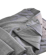 $795 ERMENEGILDO ZEGNA - "MILA" Textured Gray Dress Pants - 36W (52EU)