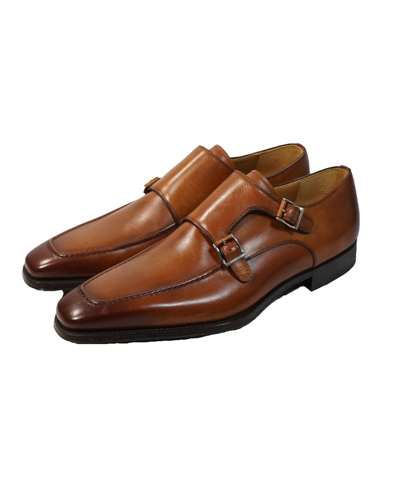MAGNANNI FOR SFA - Double Monk Strap Loafers - 12