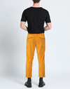 $695 ELEVENTY - JOGGER *WEATHERED VELVET* Yellow Cotton Pants- 33W