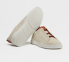 $790 ERMENEGILDO ZEGNA - COUTURE "Triple Stitch" Sneakers - 12 US (45 EU)