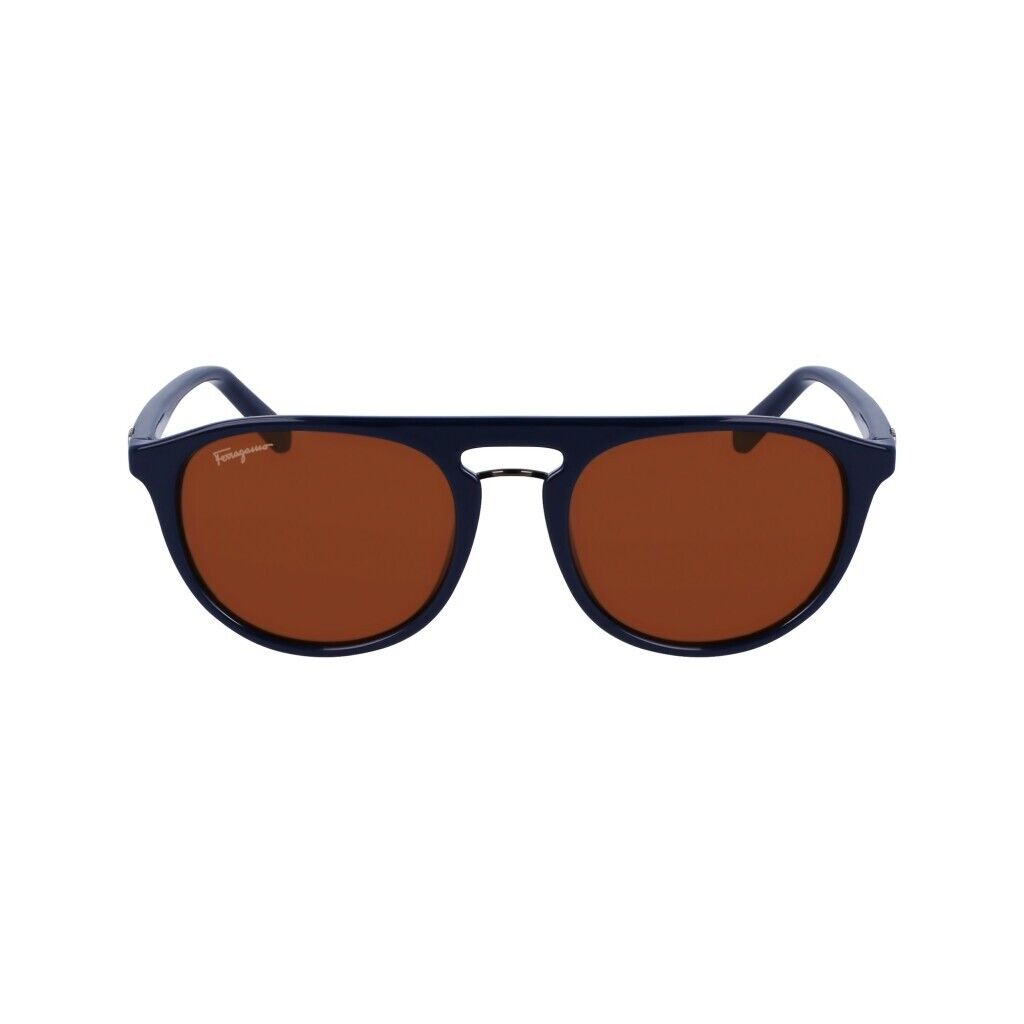 FERRAGAMO - Men's Aviator 54mm Sunglasses Blue SF1090S -