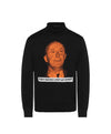 DIOR HOMME - Black Wool 'Mr Dior' Patterned Jacquard Sweater - XS