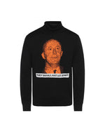 DIOR HOMME - Black Wool 'Mr Dior' Patterned Jacquard Sweater - XS