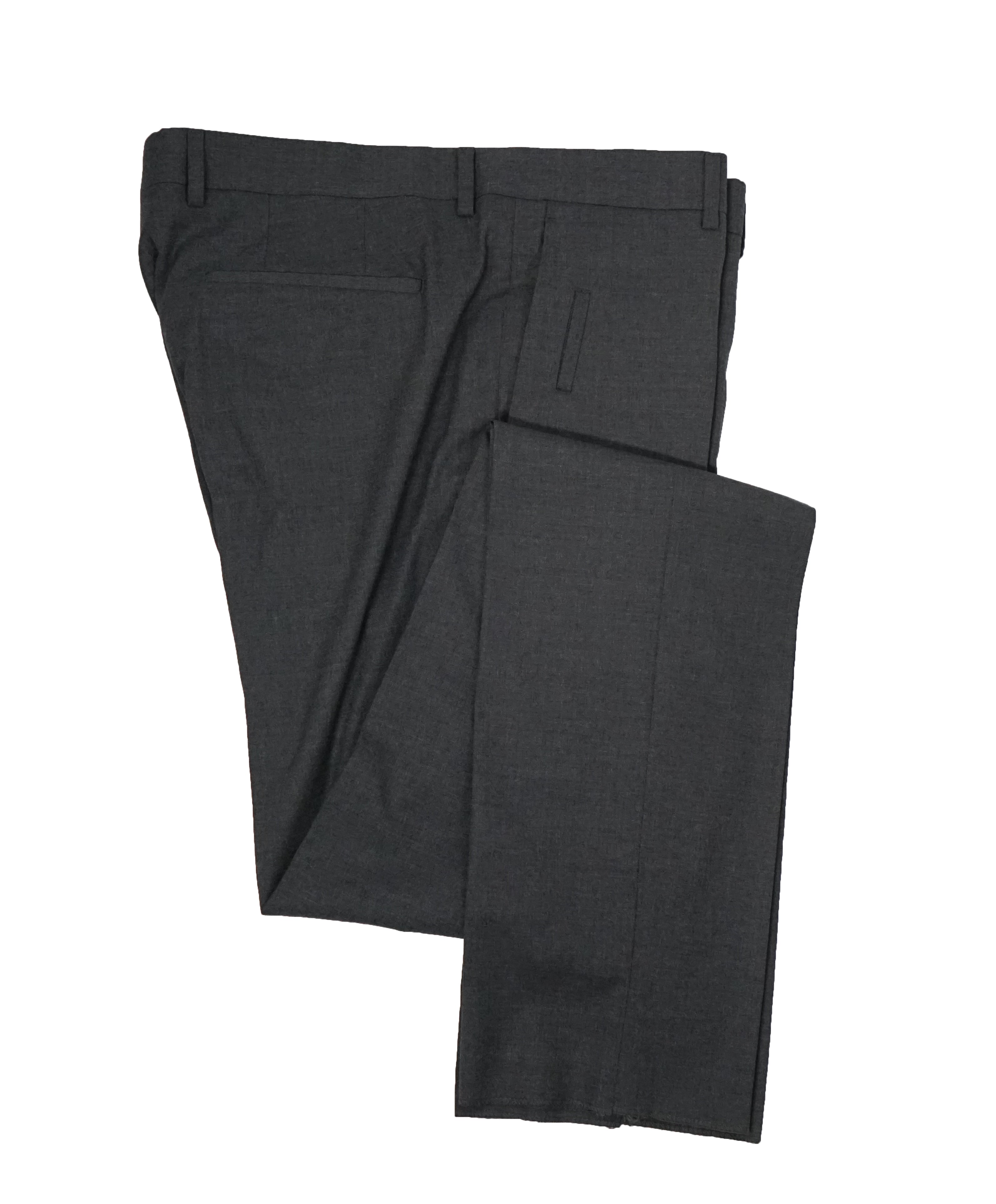 ELEVENTY - Peak Lapel Gray LORO PIANA Fabric Wool & Silk Suit - 40R