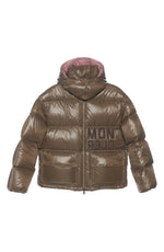 $2,095 MONCLER - **2022** ABBAYE Quilted Down Puffer Jacket Coat - 4 (8-10US)