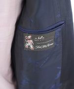 ABLA - Wide Peak Lapel Royal Blue Oxford Weave Blazer "TOM FORD STYLE" - 48R
