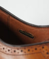 ALLEN EDMONDS - “Stuttgart” Brown Whiskey Leather Brogue Oxfords - 10.5 D