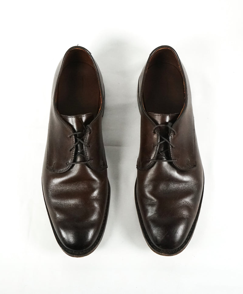 ALLEN EDMONDS - “Kenilworth” Brown Plain Vamp Oxfords - 10 D