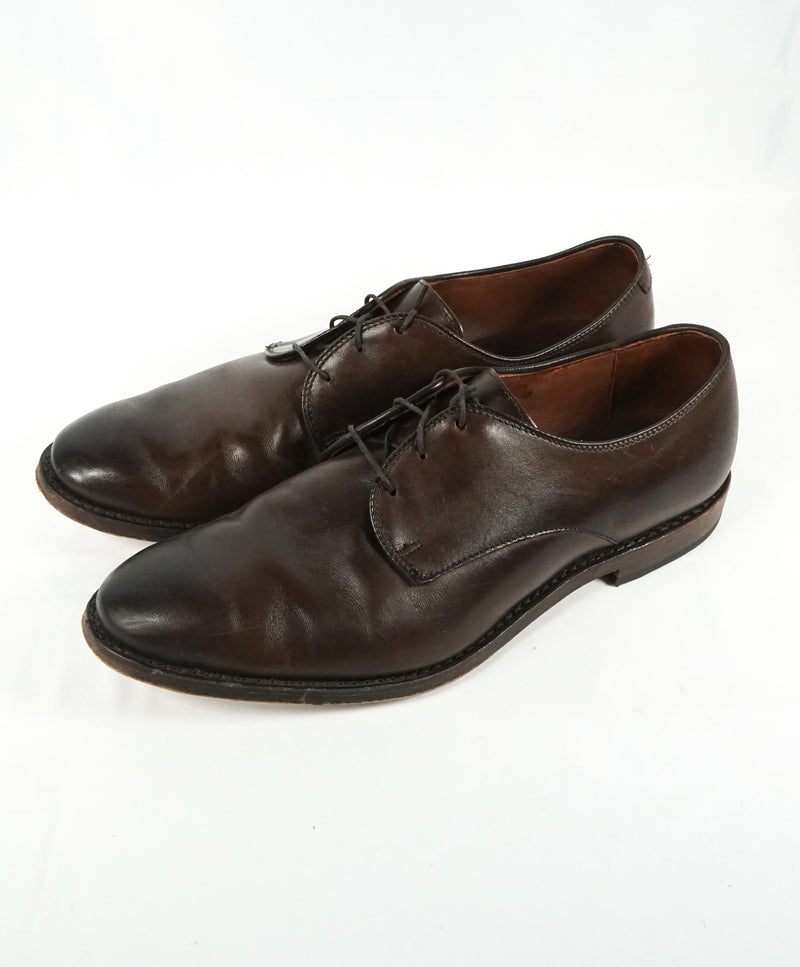 ALLEN EDMONDS - “Kenilworth” Brown Plain Vamp Oxfords - 10 D