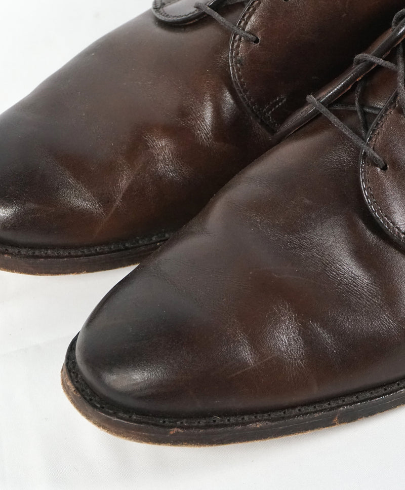 ALLEN EDMONDS - “Kenilworth” Brown Plain Vamp Oxfords - 10 D