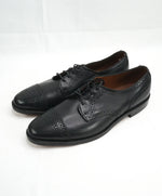 ALLEN EDMONDS - Brogue Black Cap Toe Leather Oxfords - 10.5 D