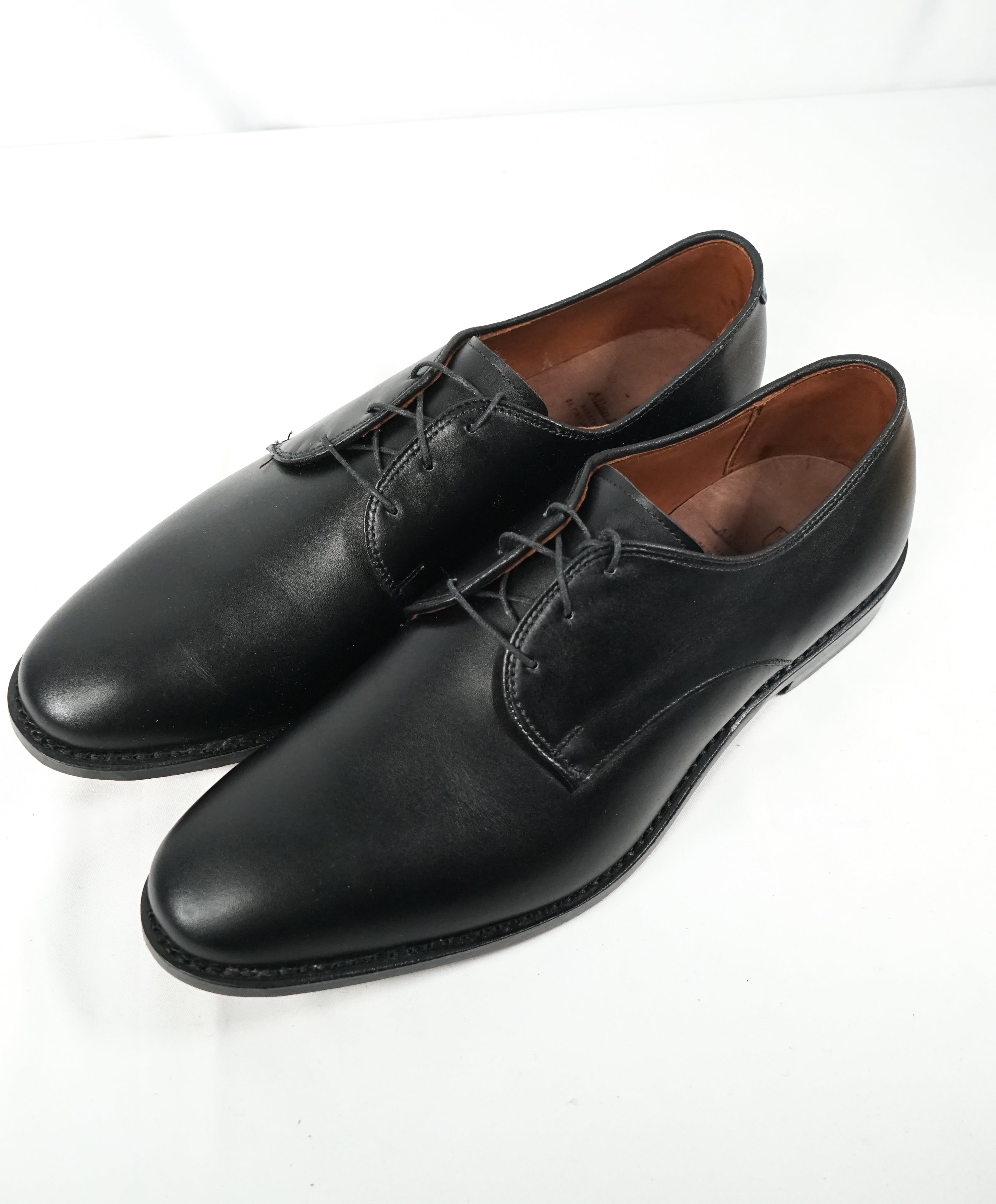 ALLEN EDMONDS - “Kenilworth” Black Plain Vamp Oxfords - 11 D