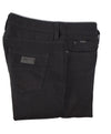 ARMANI COLLEZIONI - J15 LOGO Black Houndstooth Tipped Washed Jeans - 34W