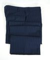 ARMANI COLLEZIONI - “Su Misura” ITALY Wool Bold Stripe Slim Suit - 38R