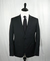 ARMANI COLLEZIONI - “M Line” Slim Black Notch Lapel Suit - 42R