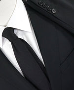 ARMANI COLLEZIONI - “M Line” Slim Black Notch Lapel Suit - 42R