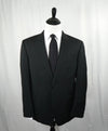 ARMANI COLLEZIONI - “G Line” Natural Stretch Black Notch Lapel Suit - 46R