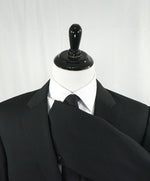 ARMANI COLLEZIONI - “G Line” Natural Stretch Black Notch Lapel Suit - 46R