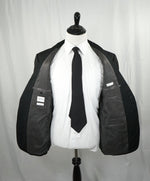 ARMANI COLLEZIONI - “G Line” Natural Stretch Black Notch Lapel Suit - 46R