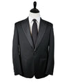 ARMANI COLLEZIONI - Black Peak Lapel 1-Button Satin Tuxedo - 38R