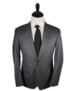 ARMANI COLLEZIONI - Blue & Gray Alternating Stripe Suit “G Line” - 38S