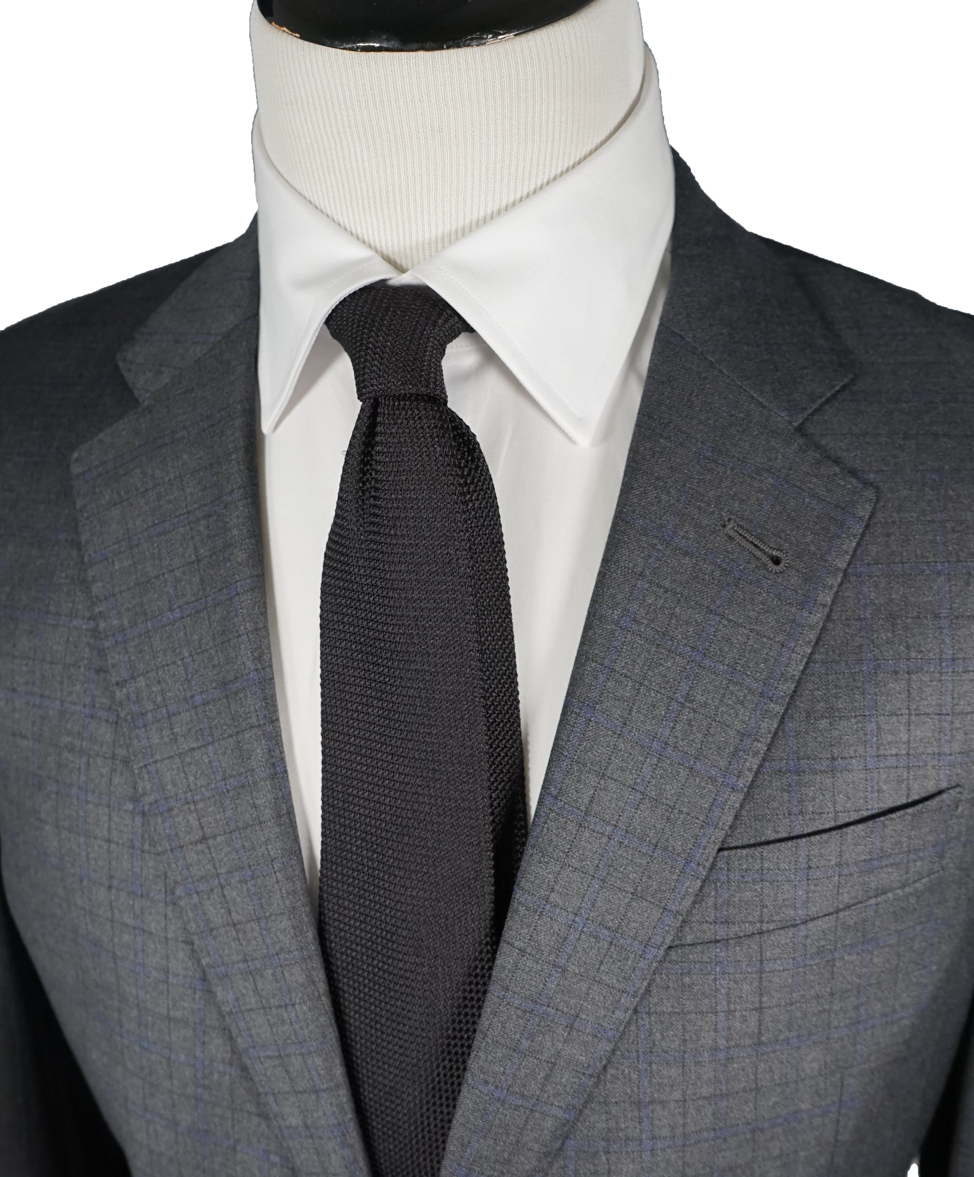 ARMANI COLLEZIONI - Blue & Gray Bold Plaid Check Suit “G Line” - 42R